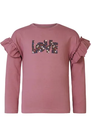 Noppies Kids Girls tee Arnett long sleeve Meisjes T-shirt - Roze