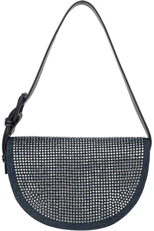 Hvisk Nomi Denim Embellished Schoudertassen Dames -