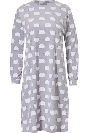 Cocodream Cocodream Dames Velours Nachthemd Lange Mouw