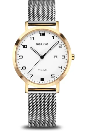 Bering Titanium bicolor dameshorloge 18634-010