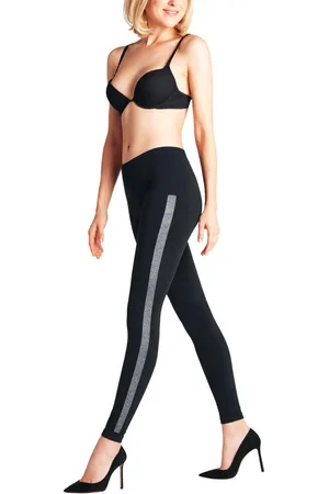 Falke Legging Clean Intensity Dames 41267 - Blauw - XL 46-48