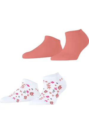 ESPRIT Sneakersokken Spring Flowers 2-Pack