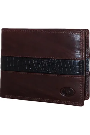 LEATHER DESIGN Lage Billfold Croco