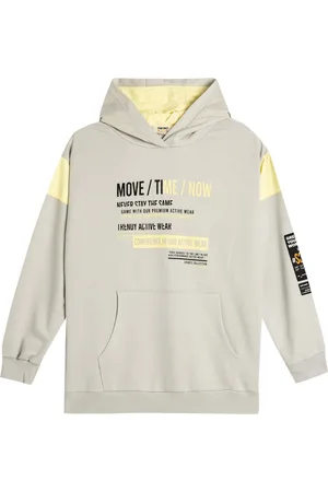 Koton Capuchon kraag Met drukwerk Sweatshirt