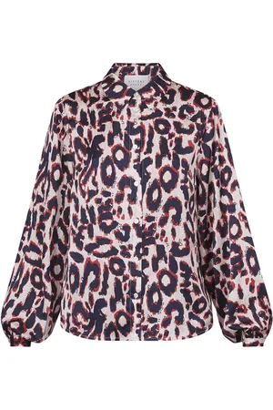 SisterS point Blouse Gada Sh50 18357 Red/leo Dames
