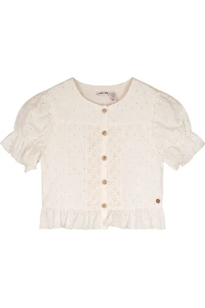 NoNo Tylia Geborduurde Blouse -
