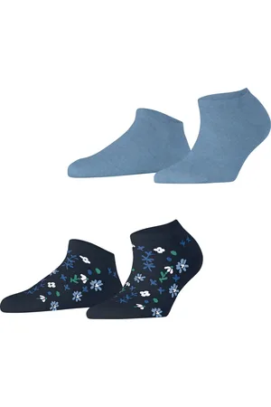 ESPRIT Sneakersokken Spring Flowers 2-Pack