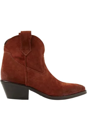 Lazamani Gigi - Western Boots Low - Suede - Rust