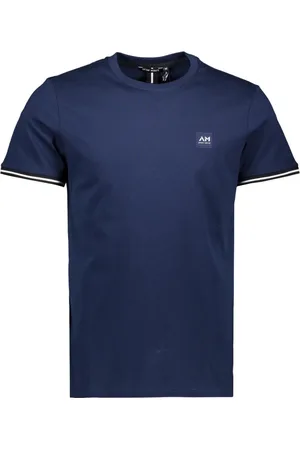 Antony Morato T-shirt T Shirt Mmks02461 Fa100240 7132 Blue Navy Mannen