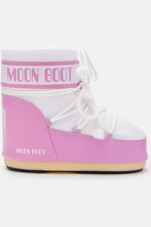 Moon Boot Icon Low Nylon Boots Dames - Roze