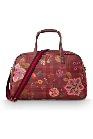 Pip Studio Tovy Weekendtas - Flores Felices Reistas - - 57x22x37cm