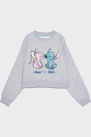 Disney Lilo & Stitch - Crop Sweatshirt - grey - M/L
