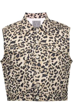 Geisha Gilet leopard -