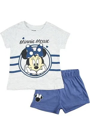 Disney Minnie Mouse shortama - - pyjama met korte broek en t-shirt - katoen - maat 110