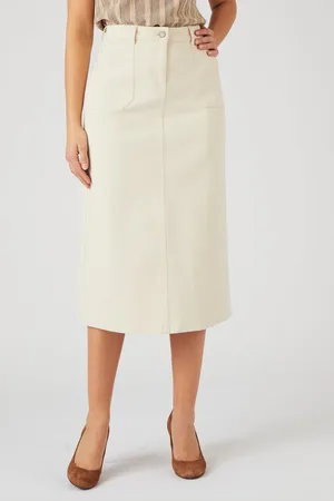Damart Midi rok katoen stretch - Dames - - 52