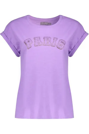 Geisha T-shirt T Shirt Paris 52116 41 Purple Dames