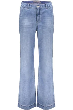 Geisha Jeans Wide Leg Jeans 51000 10 Stonebleach Denim Dames