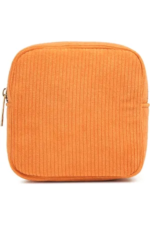 Fashion Favorite Corduroy Mini Make-up Tas - | 14 x 14 x 5 cm | Toilettas / Maandverband Etui |