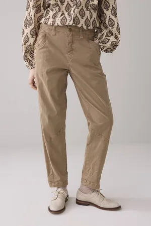 Summum Woman 4s2760-11365 - Tapered pant rough twill