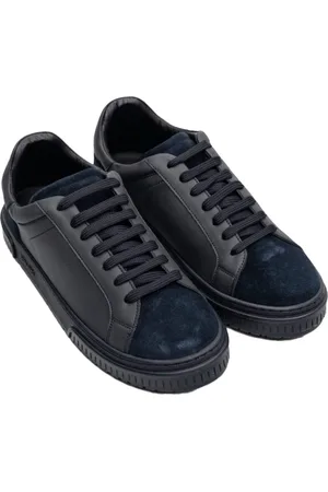 Antony Morato Sneaker Theo In Coated Leather And Suede