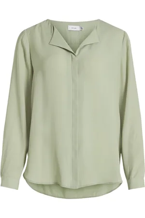 VILA VILUCY L/S SHIRT - NOOS - Dames - Blouses