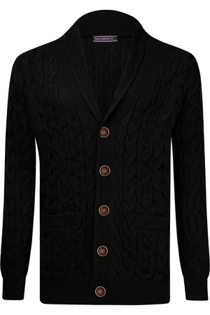Felix Hardy Gebreide Cardigan - Vest Heren - M