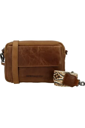 Hide & Stitches Next Navajo Schoudertas - - 100% Leer