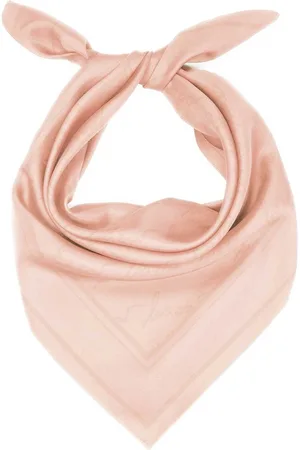 Kazar Elegant silk scarf in powder pink