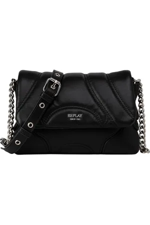Replay Schoudertas Crossbody Bag Zwart