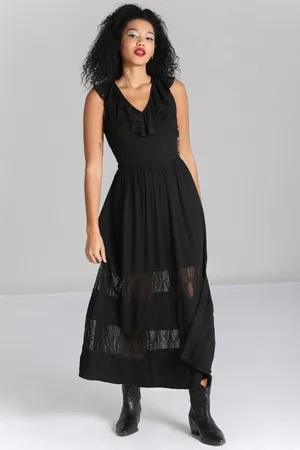 Hell Bunny Mortem Maxi lange jurk - XL
