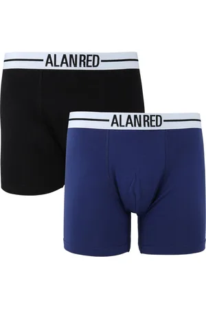 Alan Red Boxer Donkerblauw 2Pack