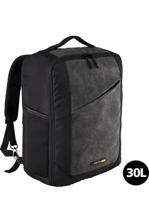 Cabin Max CabinMax Manhatten Reistas– Handbagage 30L Easyjet - Rugzak – Backpack - 45x36x20cm – Lichtgewicht - Zwart