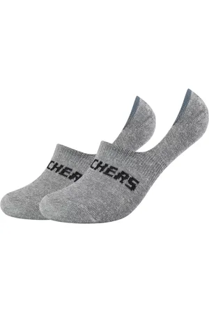 Skechers 2 paar unisex footies mesh ventilatiesokken SK44008