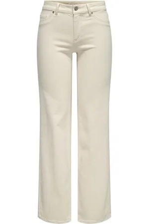 ONLY ONLBLUSH MID STRAIGHT DNM DOT NOOS Dames Jeans
