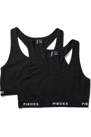 Pieces® BH topje - - maat 42 (42) - Dames Volwassenen - Katoen/elastaan- 17151107-4548572-42