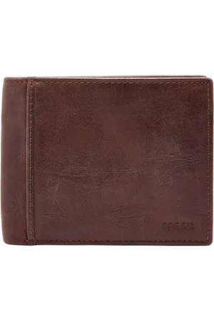 Fossil Portemonnee Ingram Large Coin Pocket Bruine