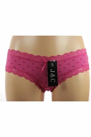 J&C JackyCeline String / hipster katoen Spikkel - L