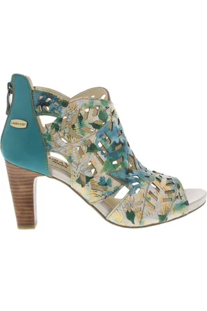 LAURA VITA Dames Enkellaars Albane 048 Azur