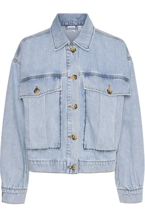 VERO MODA VMSILKA L/S DNM SHACKET YO367 Dames Denim jas