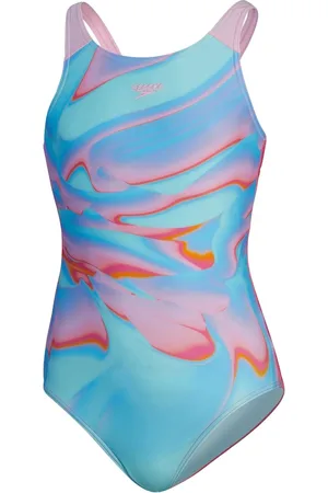 Speedo ECO Printed Pulseback Badpak Meisjes