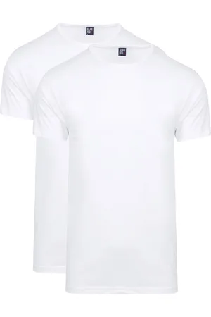 Alan Red Derby O-Hals T-Shirt (2Pack)