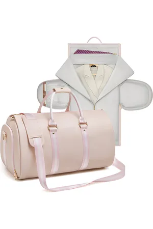 Merkloos CarryQuest® - Zakelijk Opvouwbaar Reistas -Suite Bag - PU Leder - Duffel Bag - Weekendtassen - Sportief - Weekend & Reis - Kostuumtas