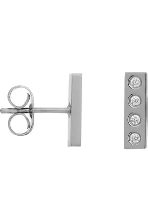 Ixxxi Jewelry-Design Rectangle-Zilverkleurig-Dames Oorbellen