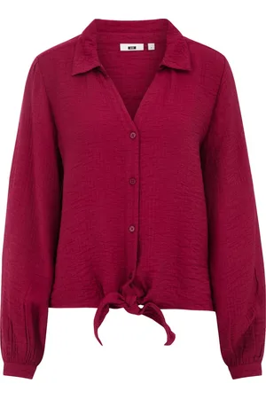 WE Fashion Dames blouse met structuur