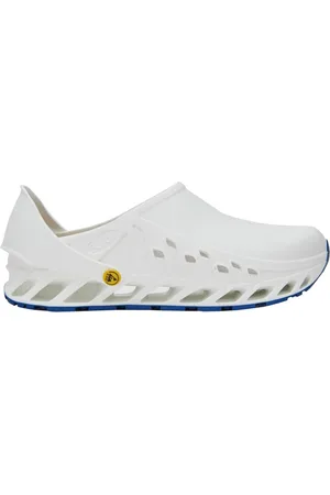 Scholl EVOFLEX Tpr -U WHITE Unisex Clogs - WHITE