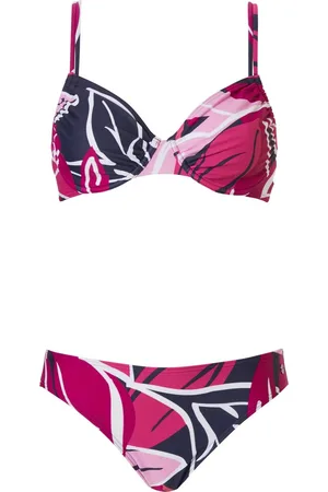 Pastunette Dames Bikini - Floral Leaves -