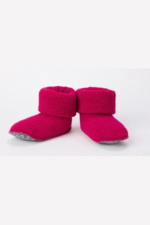 Woody Pantoffels Teddy - rood 37/40