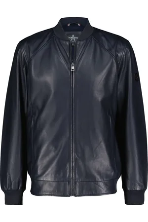 Donders Donders Jas Leather Jacket 52488 763 Opal Blue Mannen