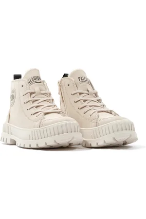 Palladium Pallashock Zip Warm unisex laarzen enkellaars leer 74353-210-M beige