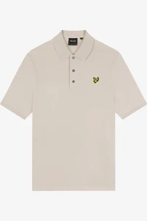 Lyle & Scott Slub Polo T-Shirt - - XXL
